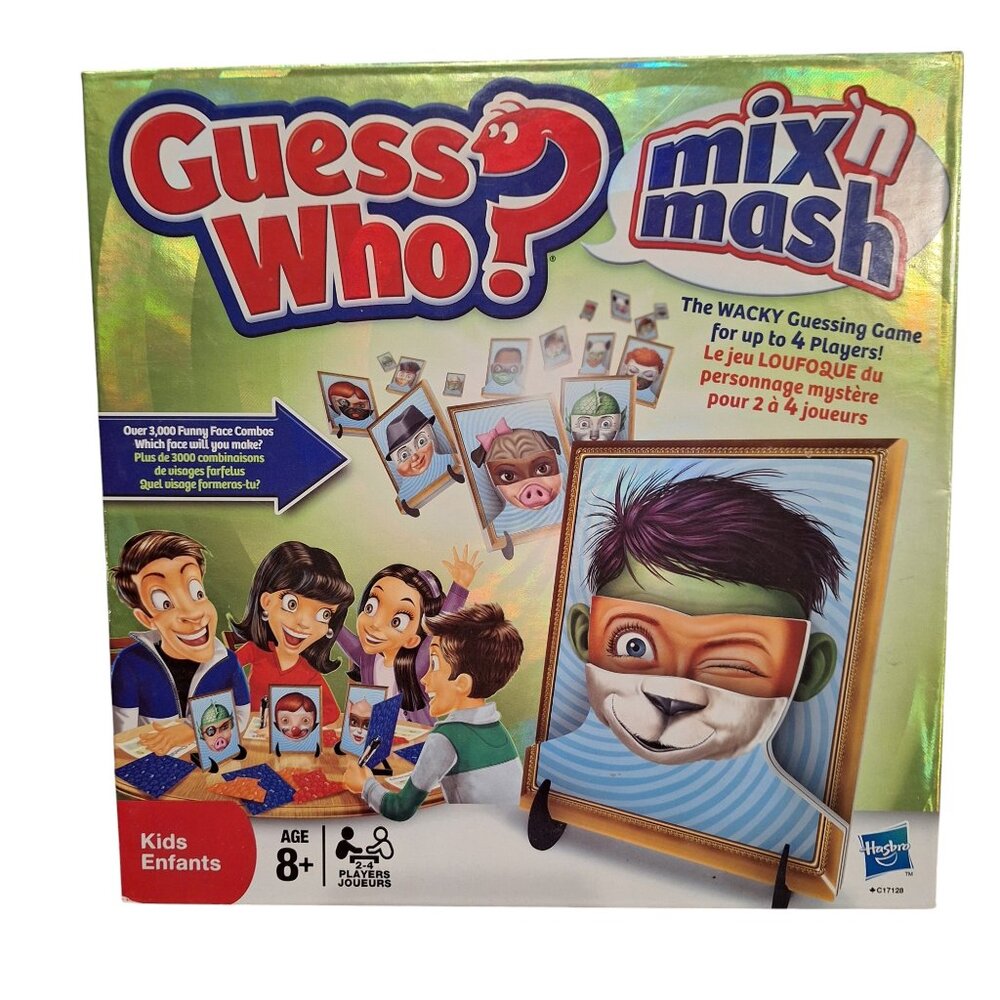 Guess Who? Mix N Mash Game, Kids Guessing Game, Family Game